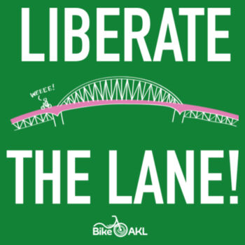 Liberate the Lane - Kids tee (ages 2-16) Design