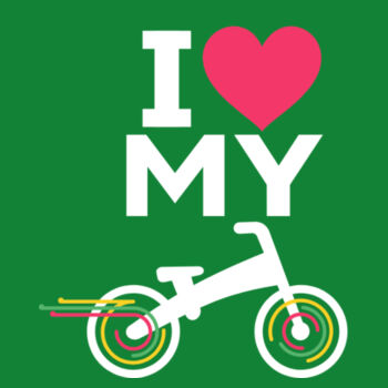 I 🩷 my balance bike – Kids tee (ages 2-16) Design