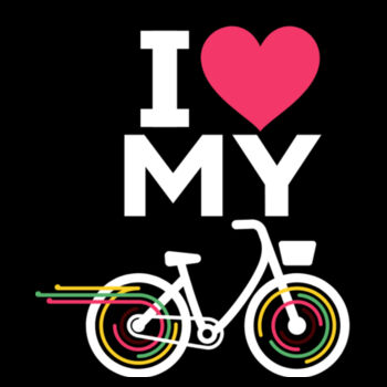 I [heart] my [step-through bike] – Regular fit Design