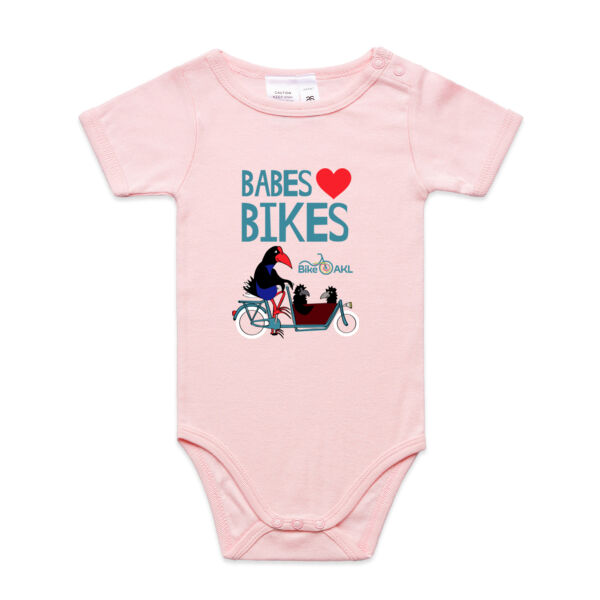 Babes [heart] bikes – Onesie Thumbnail