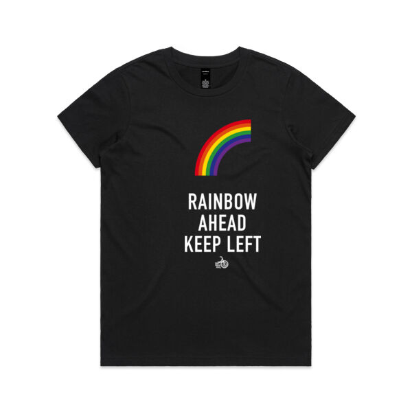 Rainbow Ahead, Keep Left – Crew neck Thumbnail