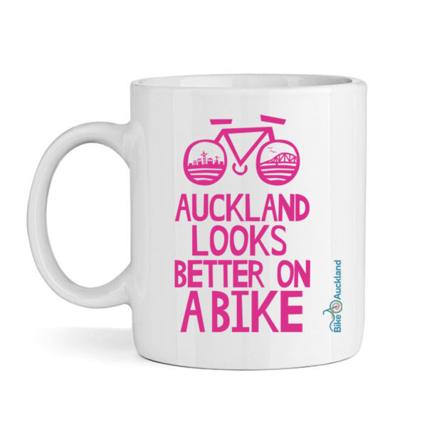 Auckland Looks Better on a Bike – mug Thumbnail