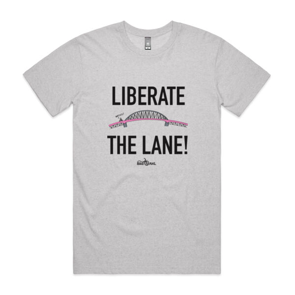 Liberate the Lane - dark print - Regular fit Thumbnail