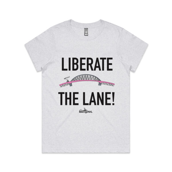 Liberate the Lane - dark print - Crew neck Thumbnail
