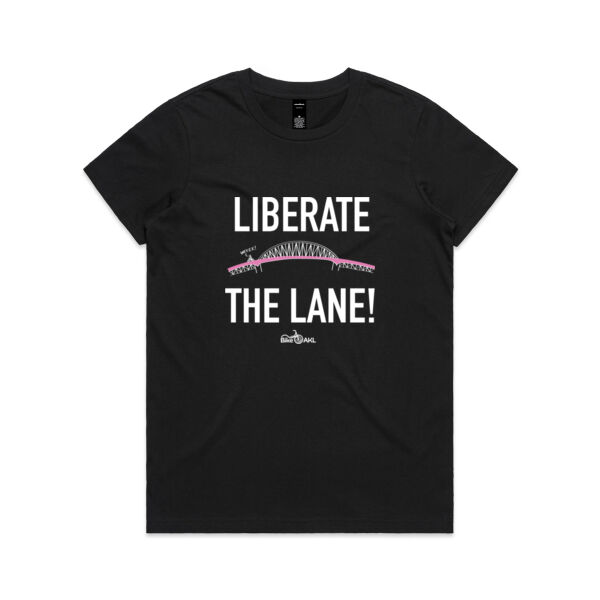 Liberate the Lane - light print - Crew neck Thumbnail