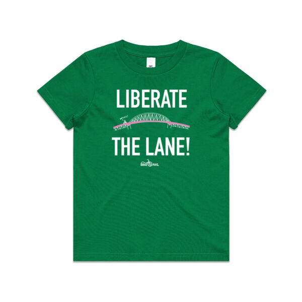 Liberate the Lane - Kids tee (ages 2-16) Thumbnail